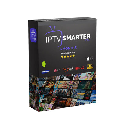 Well-organized content categories on IPTV Smarters Pro - find channels by genre or region